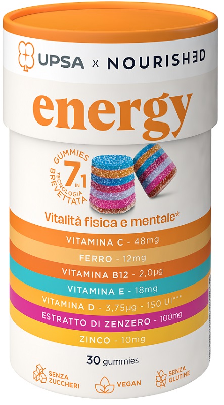 UPSA X NOURISHED ENERGY 30 GUMMIES - Farma Nice
