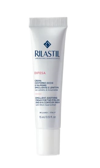 RILASTIL DIFESA CREMA CONTORNO OCCHI E PALPEBRE EMOLLIENTE E LENITIVA 15 ML - Farma Nice