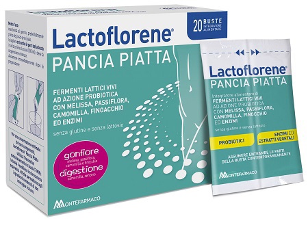 LACTOFLORENE PANCIA PIATTA 20 BUSTINE - Farma Nice