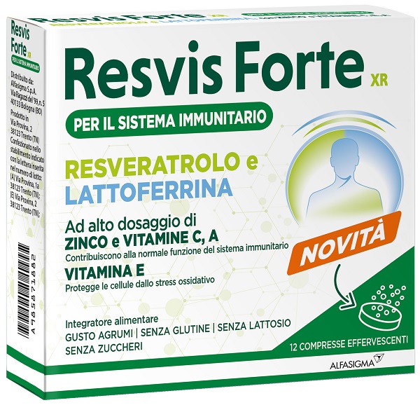 RESVIS FORTE XR 12 COMPRESSE EFFERVESCENTI - Farma Nice