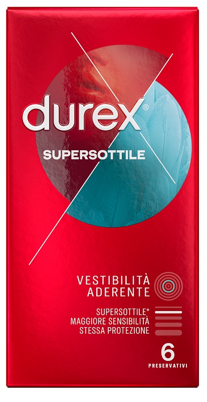 PROFILATTICO DUREX SUPERSOTTILE CLOSE FIT 6 PEZZI - Farma Nice