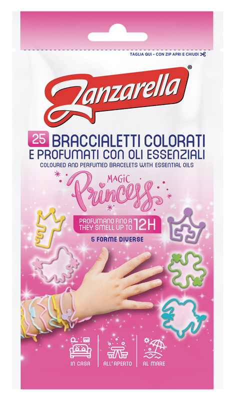 ZANZARELLA BRACCIALETTI PRINCESS 25 PEZZI - Farma Nice
