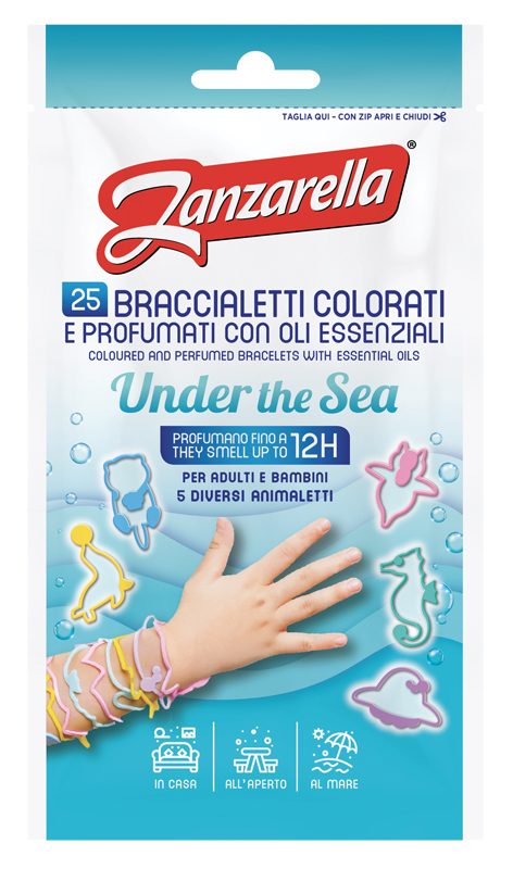 ZANZARELLA BRACCIALETTI UNDER THE SEA 25 PEZZI - Farma Nice