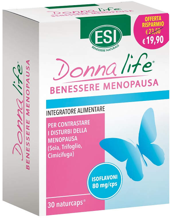 ESI DONNA LIFE MENOPAUSA OFFERTA 30 NATURCAPS - Farma Nice