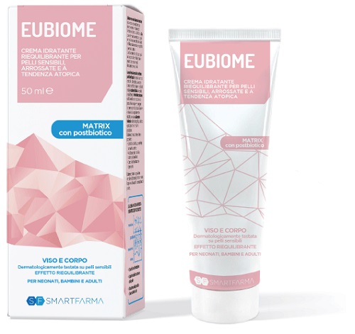 EUBIOME CREMA IDRATANTE RIEQUILIBRANTE PELLI SENSIBILI ARROSSATE TENDENZA ATOPICA 150 ML - Farma Nice