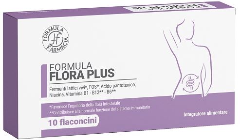 FORMULA FLORA PLUS 10 FLACONCINI DA 10 ML - Farma Nice