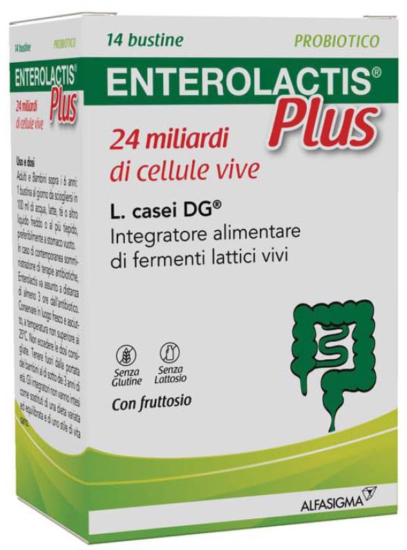 ENTEROLACTIS PLUS 14 BUSTINE - Farma Nice