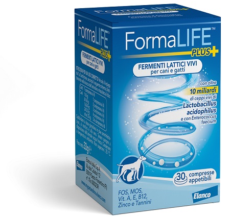 FORMALIFE PLUS FERMENTI LATTICI VIVI 30 COMPRESSE APPETIBILI - Farma Nice