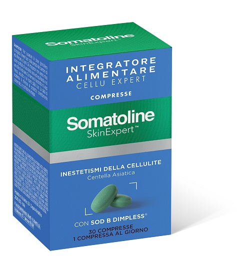 SOMATOLINE INTEGRATORE CELLULITE EXPERT 30 COMPRESSE - Farma Nice