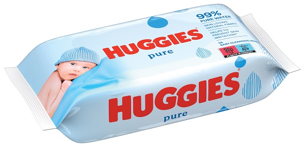 HUGGIES SALVIETTE PURE SINGOLA 12 PEZZI - Farma Nice