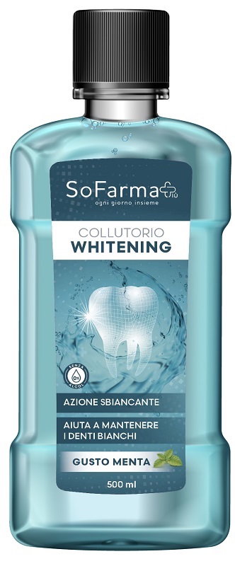 COLLUTORIO WHITENING 500 ML SOFARMAPIU' - Farma Nice