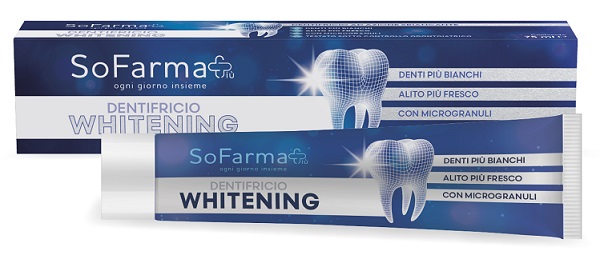 DENTIFRICIO WHITENING 75 ML SOFARMAPIU' - Farma Nice