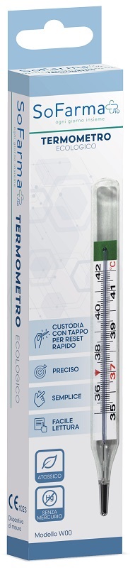 TERMOMETRO GALLIO ECOLOGICO SOFARMAPIU' - Farma Nice