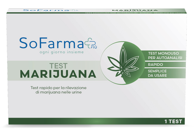 TEST AUTODIAGNOSTICO RAPIDO MARIJUANA SOFARMAPIU' - Farma Nice