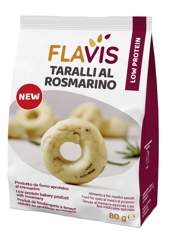 FLAVIS TARALLI ROSMARINO 80 G - Farma Nice