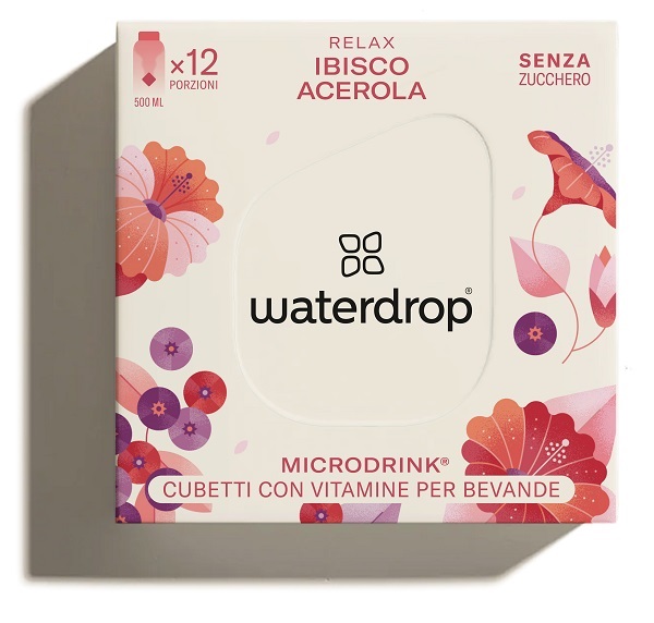 WATERDROP MICRODRINK RELAX 12 CUBETTI - Farma Nice