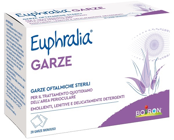 EUPHRALIA GARZE OFTALMICHE MONOUSO 20 PEZZI - Farma Nice