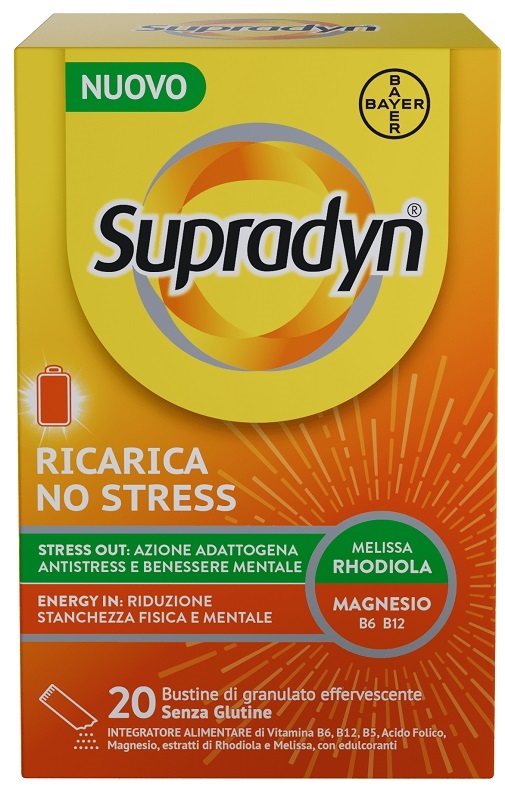 SUPRADYN RICARICA NO STRESS 20 BUSTINE - Farma Nice