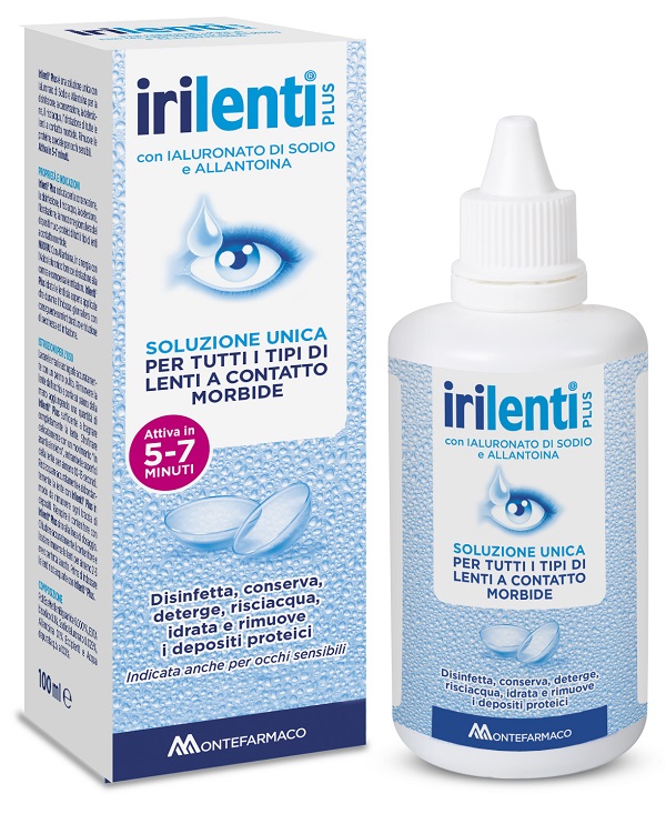SOLUZIONE UNICA PER LENTI A CONTATTO IRILENTI 100 ML - Farma Nice