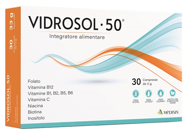 VIDROSOL 50 30 COMPRESSE - Farma Nice
