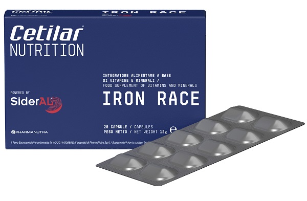 CETILAR IRON RACE 20 CAPSULE - Farma Nice