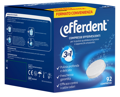 EFFERDENT 92 COMPRESSE EFFERVESCENTI - Farma Nice