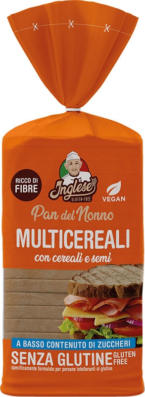 INGLESE PAN DEL NONNO MULTICEREALI 300 G - Farma Nice
