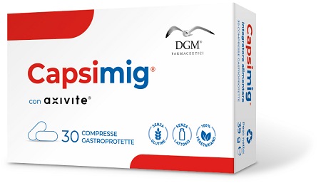 CAPSIMIG 30 COMPRESSE GASTROPROTETTE - Farma Nice