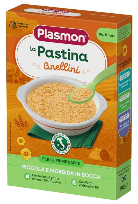 PLASMON PASTA ANELLINI 300 G - Farma Nice