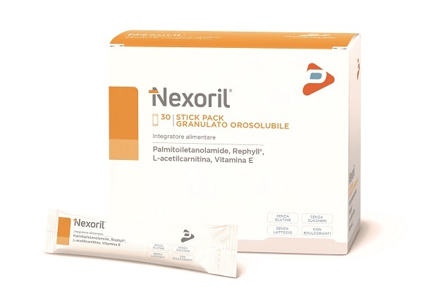 NEXORIL 30 STICK PACK GRANULATO OROSOLUBILE CON EDULCORANTI SENZA GLUTINE SENZA LATTOSIO SENZA ZUCCHERI - Farma Nice