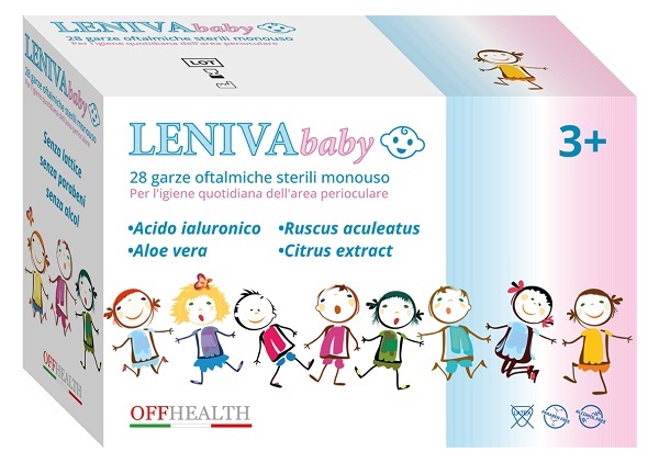 LENIVA BABY GARZE OFTALMICHE 28 PEZZI - Farma Nice