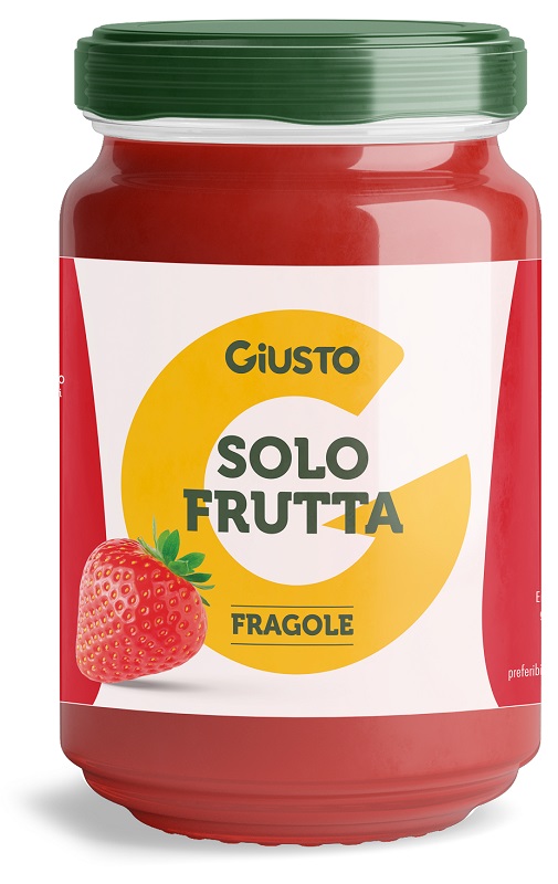 GIUSTO SOLO FRUTTA CONFETTURA FRAGOLE 220 G - Farma Nice