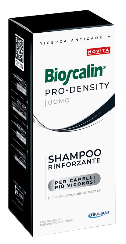 BIOSCALIN PRO DENSITY UOMO SHAMPOO RINFORZANTE 200 ML - Farma Nice