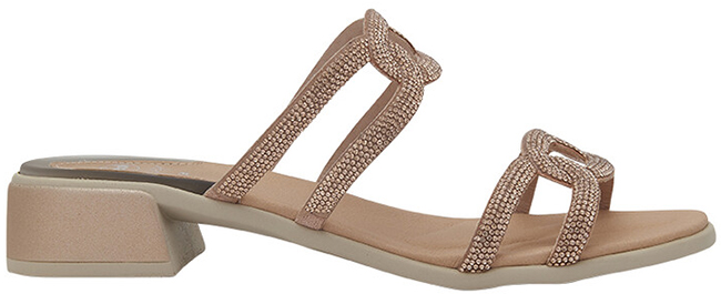 LIPARI MICROFIBRE+STRASS W ROSE GOLD 37 - Farma Nice