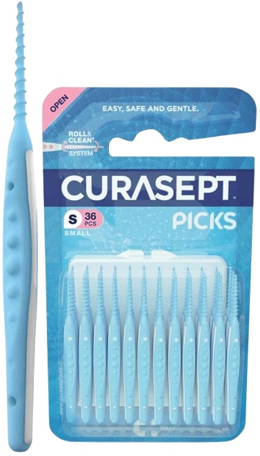 CURASEPT PICKS SMALL 36 PEZZI - Farma Nice