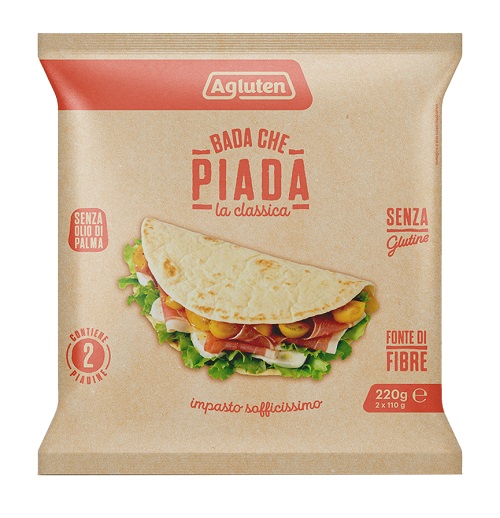 AGLUTEN BADA CHE PIADA LA CLASSICA 220 G - Farma Nice