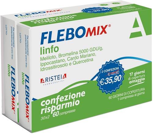 FLEBOMIX LINFO BIPACK 30 + 30 COMPRESSE - Farma Nice