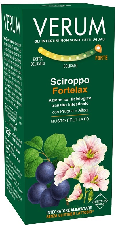 VERUM FORTELAX SCIROPPO FRUTTATO 126 G NEW - Farma Nice