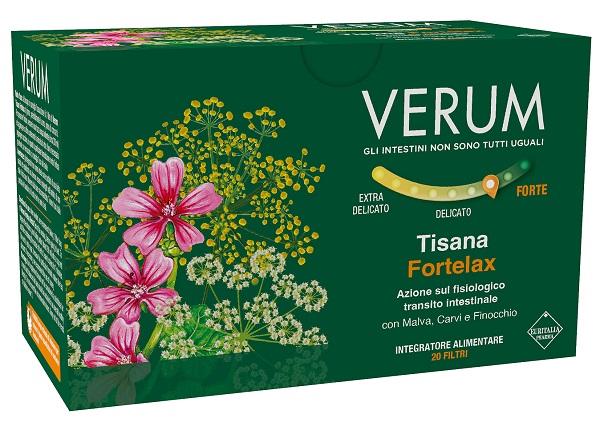VERUM FORTELAX TISANA 20 FILTRI NEW - Farma Nice