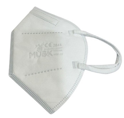 MUSK MASCHERINA FFP3 WHITE 10 PEZZI - Farma Nice