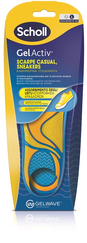 SCHOLL GELACTIV SCARPE CASUAL SNEAKERS MISURA LARGE NUOVA SERIE 2025 1 PAIO - Farma Nice