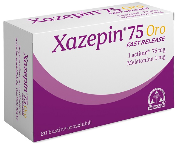 XAZEPIN 75 ORO FAST RELEASE 20 BUSTINE - Farma Nice