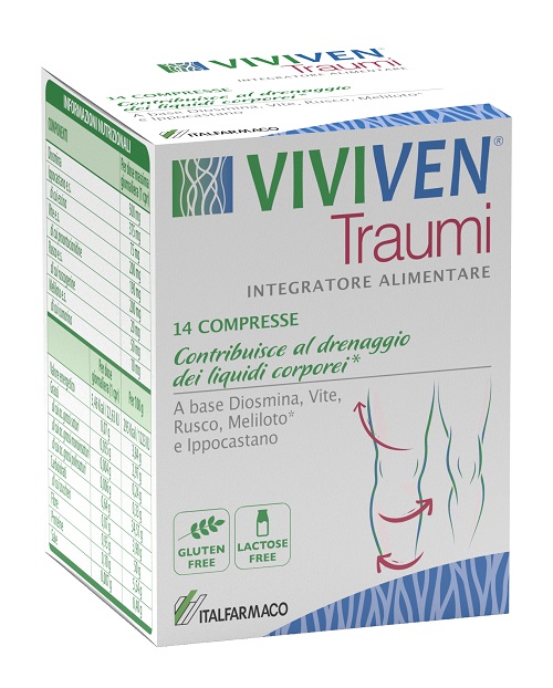 VIVIVEN TRAUMI 14 COMPRESSE - Farma Nice