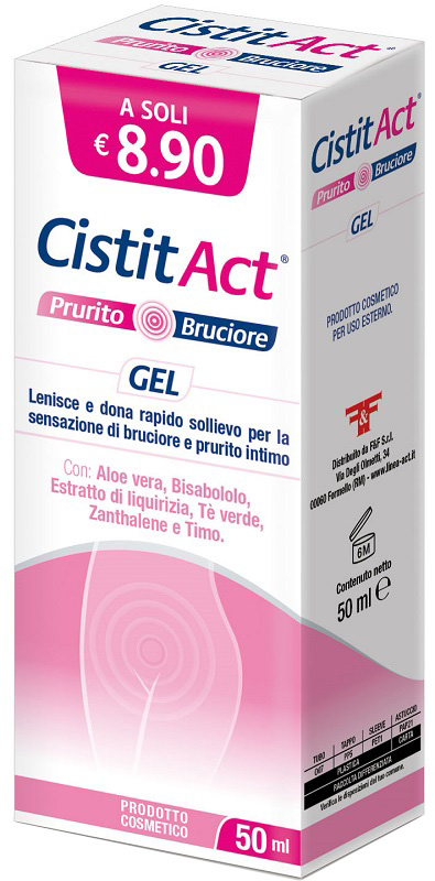 CISTIT ACT GEL PRURITO INTIMO 50 ML - Farma Nice