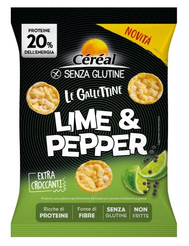 CEREAL GALLETTINE LIME&PEPPER 60 G - Farma Nice