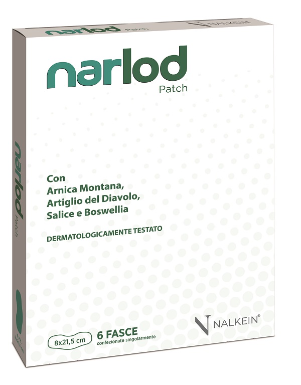 NARLOD PATCH 8X21,5 CM 6 PEZZI - Farma Nice