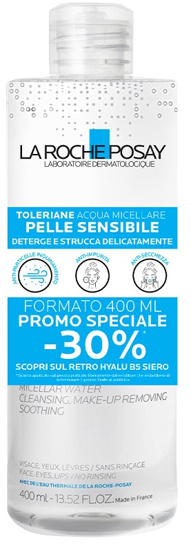 TOLERIANE ACQUA MICELLARE PELLE SENSIBILE 400 ML CRAVATTINO 26 - Farma Nice