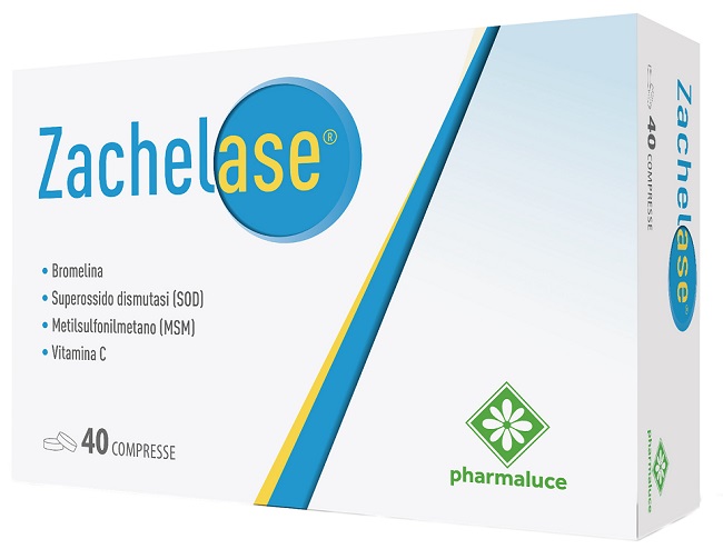 ZACHELASE 40 COMPRESSE SENZA GLUTINE NATURALMENTE PRIVO DI LATTOSIO - Farma Nice