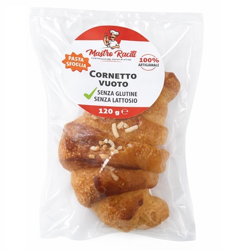 MASTRO RACITI CORNETTO VUOTO 120 G SENZA GLUTINE SENZA LATTOSIO - Farma Nice