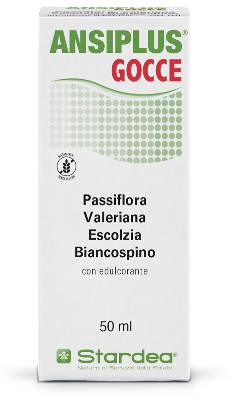 ANSIPLUS GOCCE 50 ML SENZA GLUTINE CON EDULCORANTE SENZA ALCOL - Farma Nice